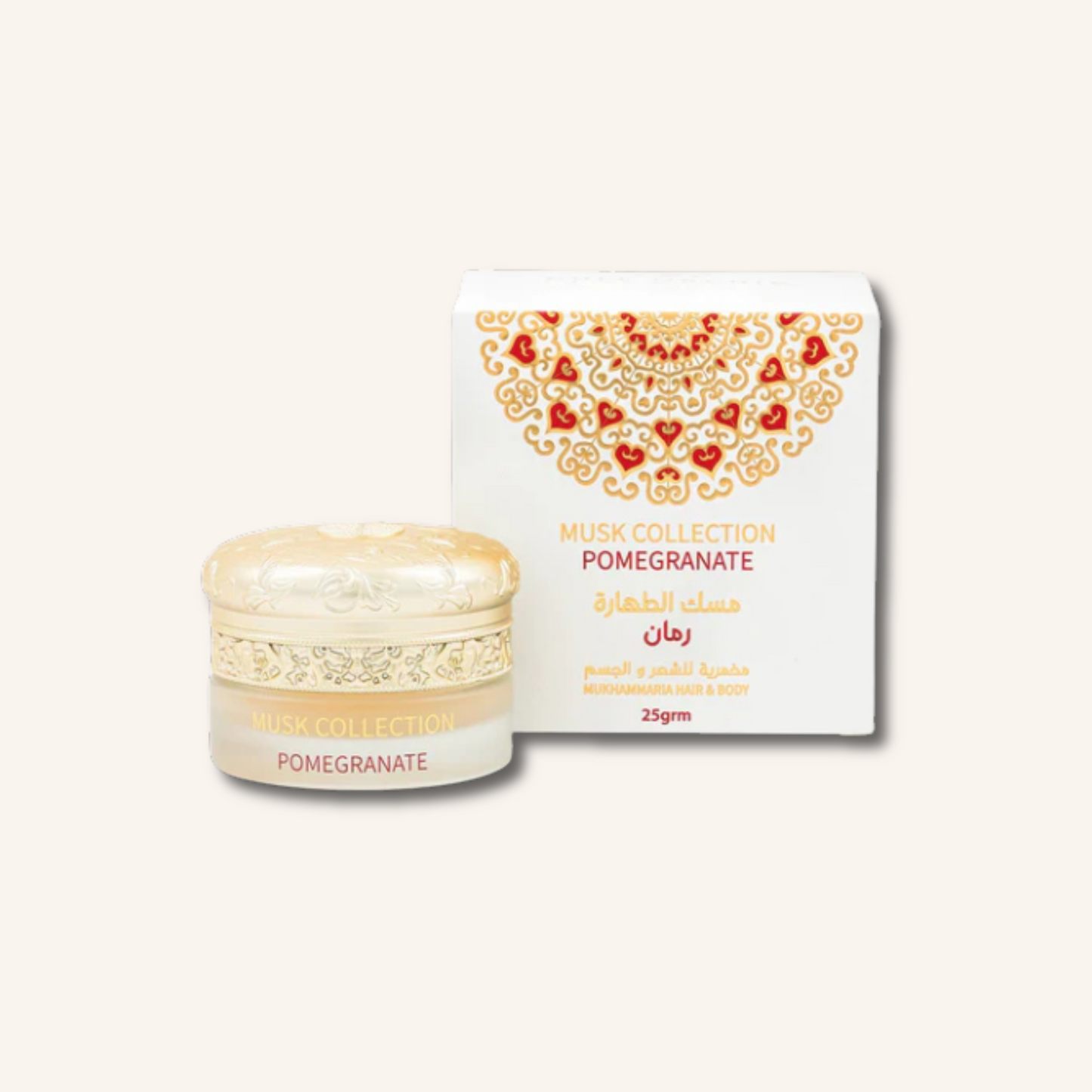 Crème Pomegranate Gulf Orchid