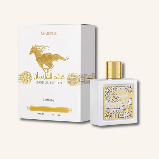 Parfum Mixte Qaed al Fursan White Lattafa 90ml