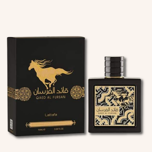 Parfum Mixte Qaed al Fursan Black Edition Lattafa 90ml