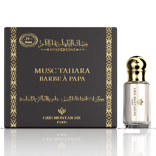 Musk Tahara Barbe à papa - Gris Montaigne 12 ML